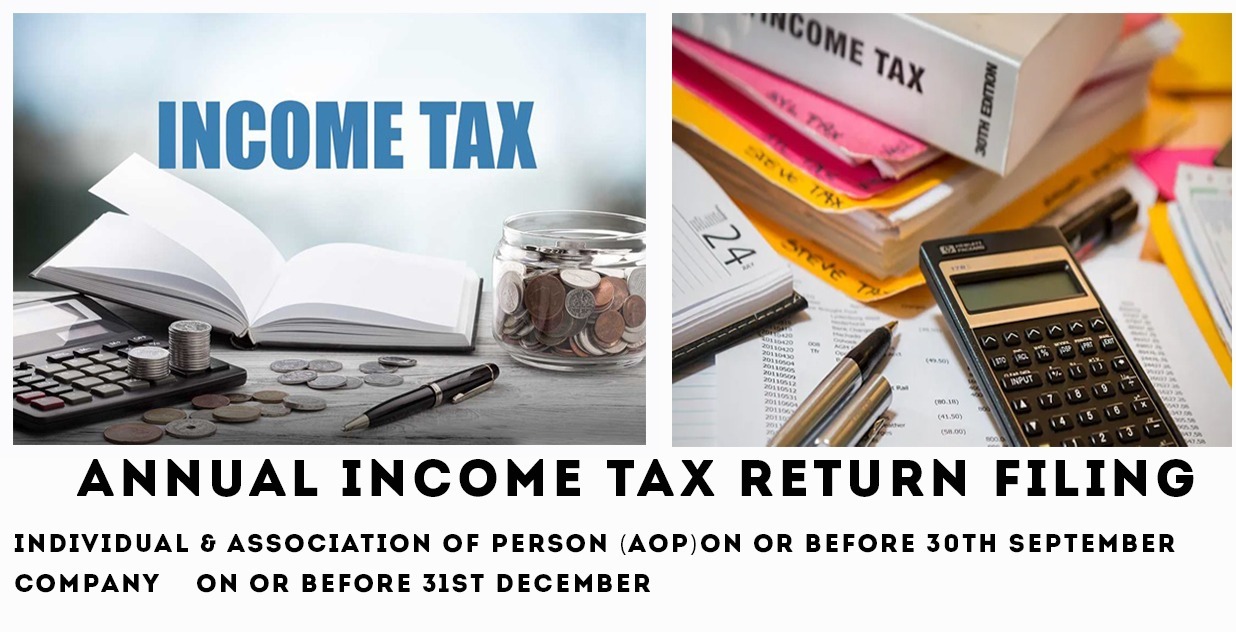 Income Tax Sales Tax Consultant in Karachi Annual Income Tax Return Filing