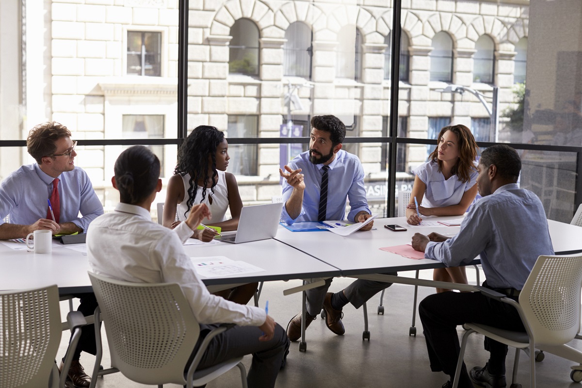 Corporate business team and manager in a meeting, close up Private Limited Company (Pvt Ltd)
